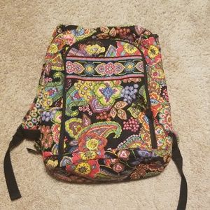Vera Bradley laptop backpack. Symphony in Hue